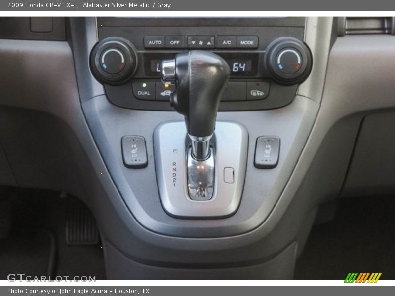 Alabaster Silver Metallic / Gray 2009 Honda CR-V EX-L