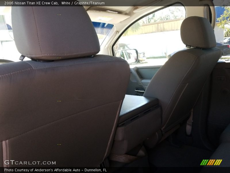White / Graphite/Titanium 2006 Nissan Titan XE Crew Cab