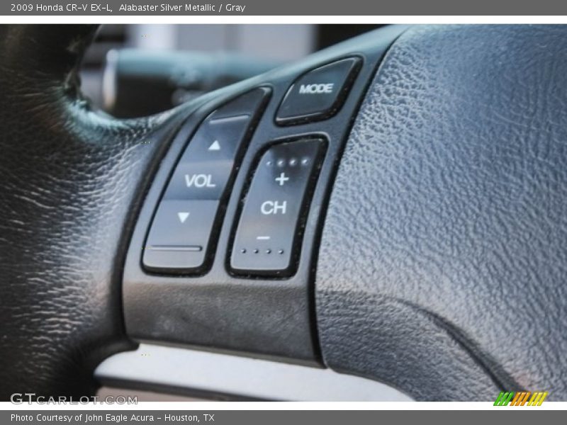Alabaster Silver Metallic / Gray 2009 Honda CR-V EX-L