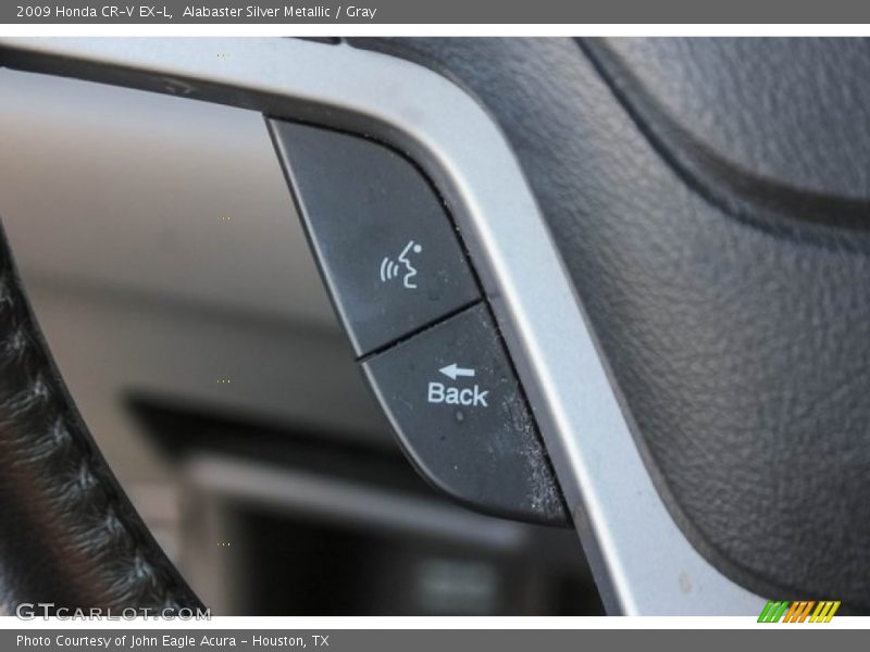 Alabaster Silver Metallic / Gray 2009 Honda CR-V EX-L