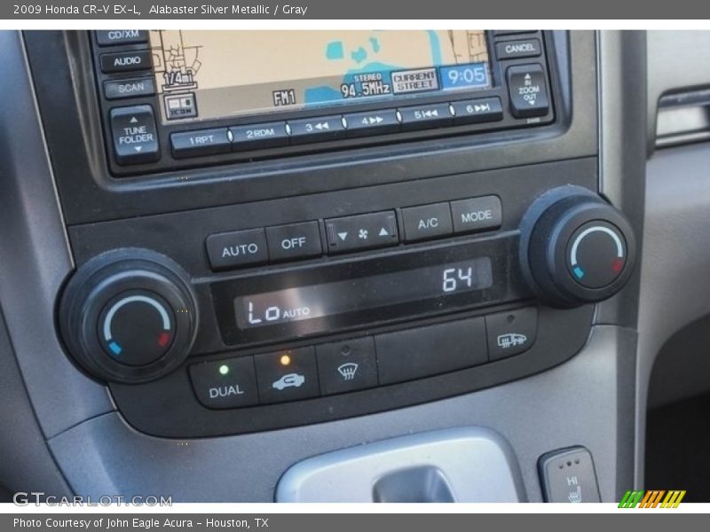 Alabaster Silver Metallic / Gray 2009 Honda CR-V EX-L
