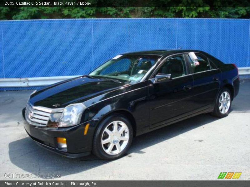 Black Raven / Ebony 2005 Cadillac CTS Sedan