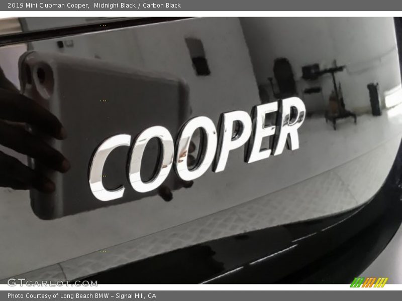 Midnight Black / Carbon Black 2019 Mini Clubman Cooper