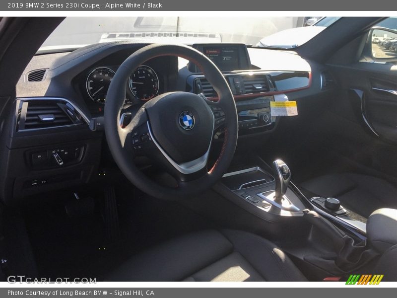 Alpine White / Black 2019 BMW 2 Series 230i Coupe