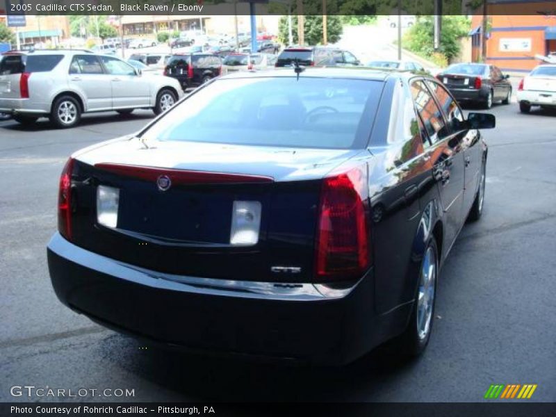 Black Raven / Ebony 2005 Cadillac CTS Sedan