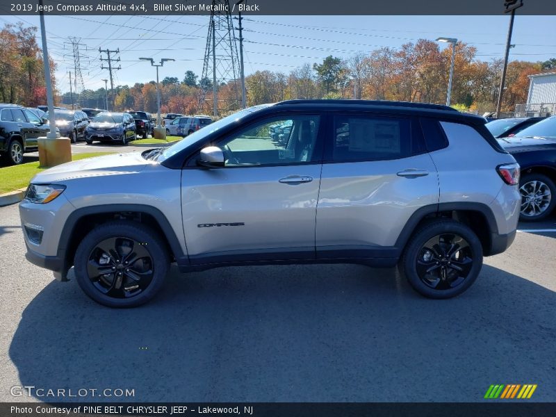 Billet Silver Metallic / Black 2019 Jeep Compass Altitude 4x4