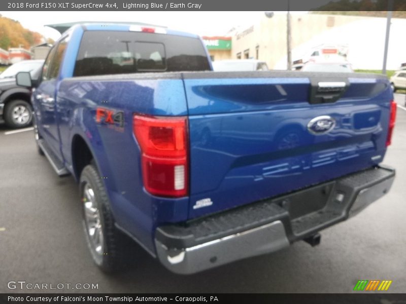 Lightning Blue / Earth Gray 2018 Ford F150 XLT SuperCrew 4x4