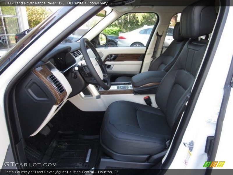  2019 Range Rover HSE Ebony/Ivory Interior