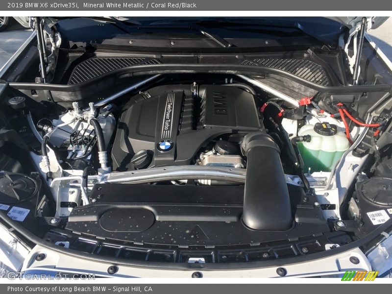  2019 X6 xDrive35i Engine - 3.0 Liter DI TwinPower Turbocharged DOHC 24-Valve VVT Inline 6 Cylinder
