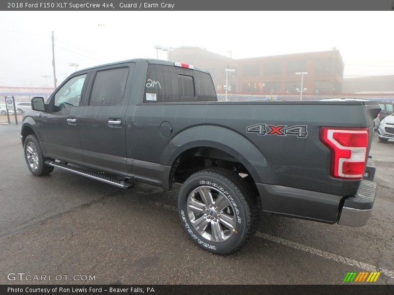 Guard / Earth Gray 2018 Ford F150 XLT SuperCrew 4x4