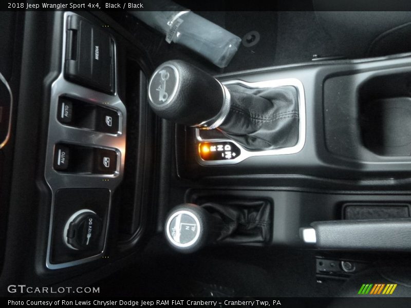 Black / Black 2018 Jeep Wrangler Sport 4x4
