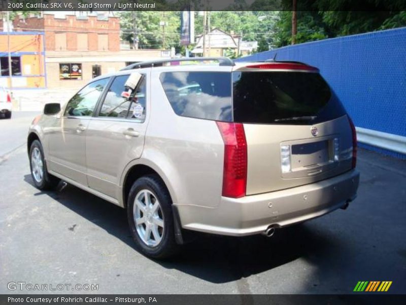 Sand Storm / Light Neutral 2005 Cadillac SRX V6