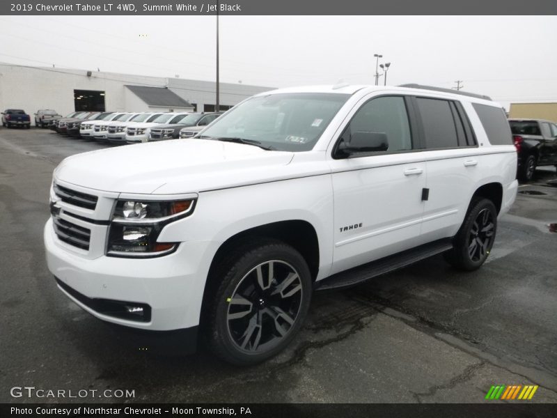 Summit White / Jet Black 2019 Chevrolet Tahoe LT 4WD