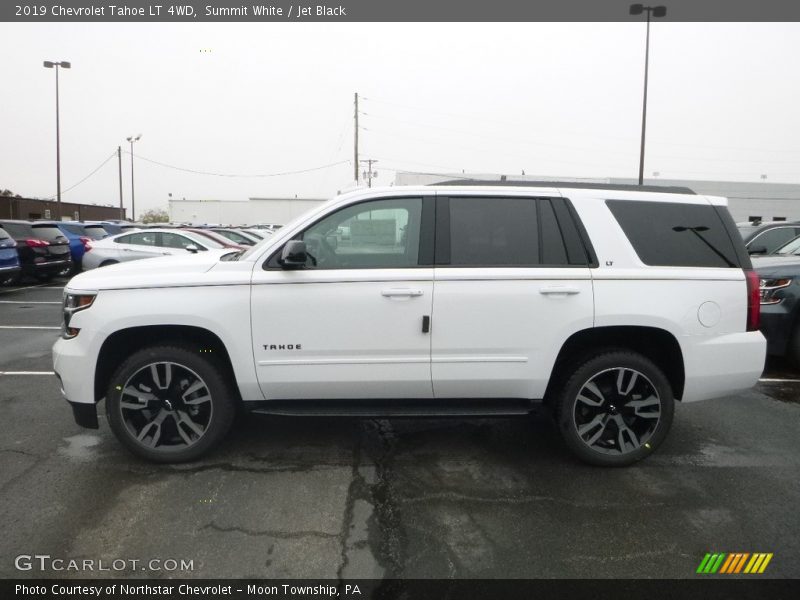 Summit White / Jet Black 2019 Chevrolet Tahoe LT 4WD
