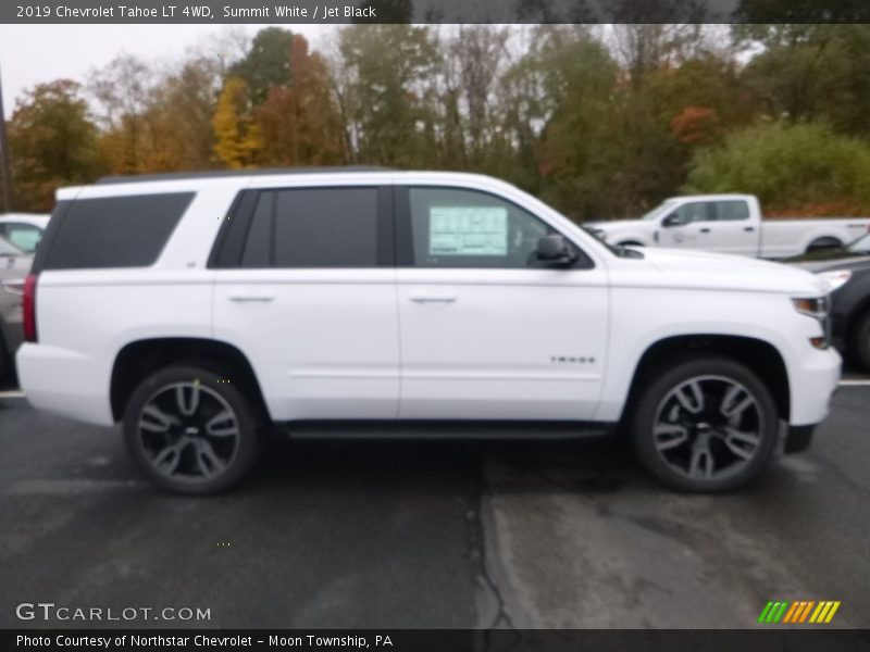 Summit White / Jet Black 2019 Chevrolet Tahoe LT 4WD