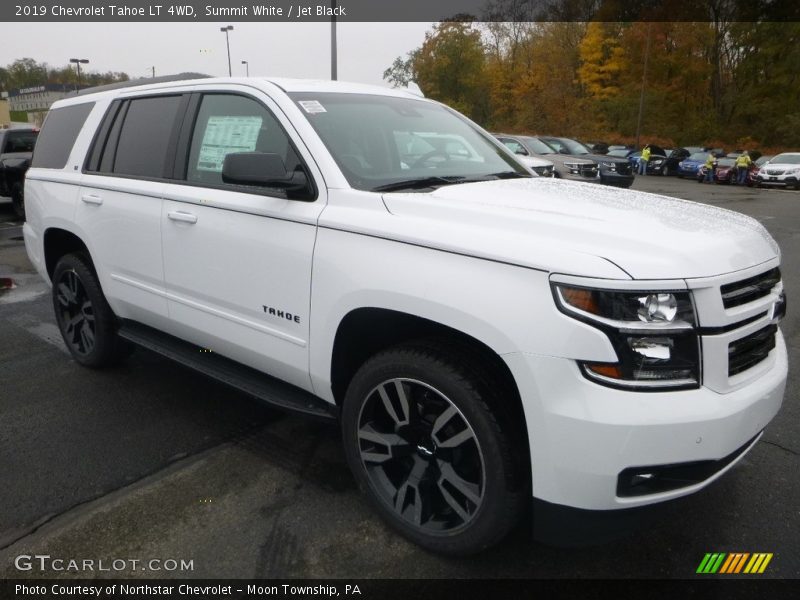 Summit White / Jet Black 2019 Chevrolet Tahoe LT 4WD