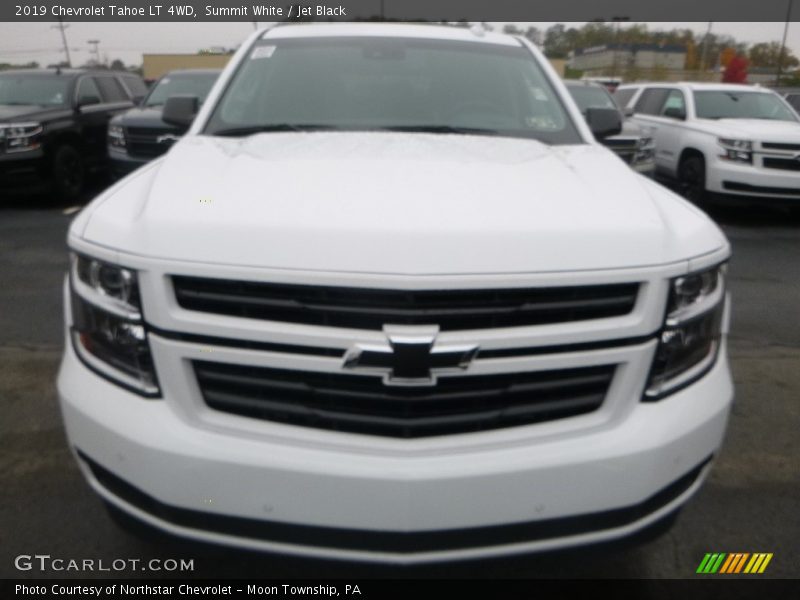 Summit White / Jet Black 2019 Chevrolet Tahoe LT 4WD