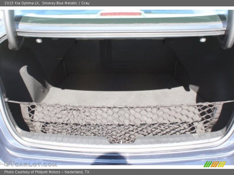 Smokey Blue Metallic / Gray 2015 Kia Optima LX