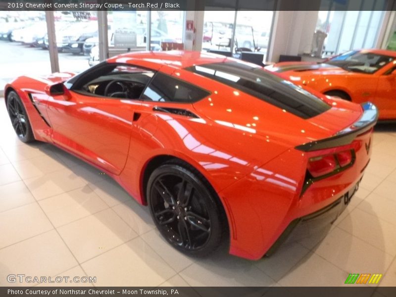 Torch Red / Black 2019 Chevrolet Corvette Stingray Coupe