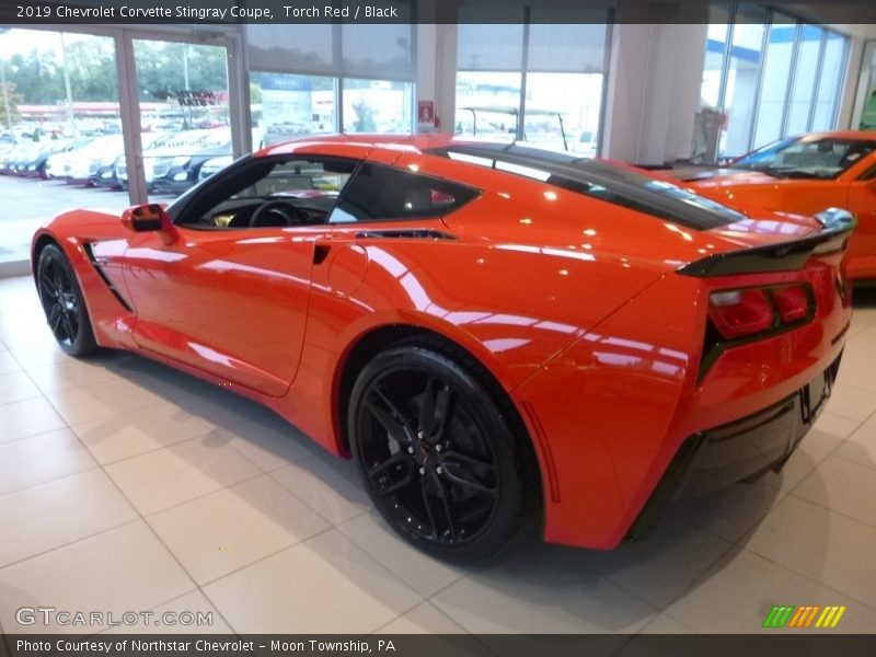 Torch Red / Black 2019 Chevrolet Corvette Stingray Coupe