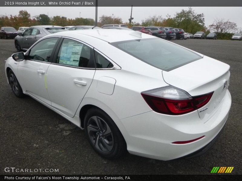 White Orchid Pearl / Black 2019 Honda Insight LX