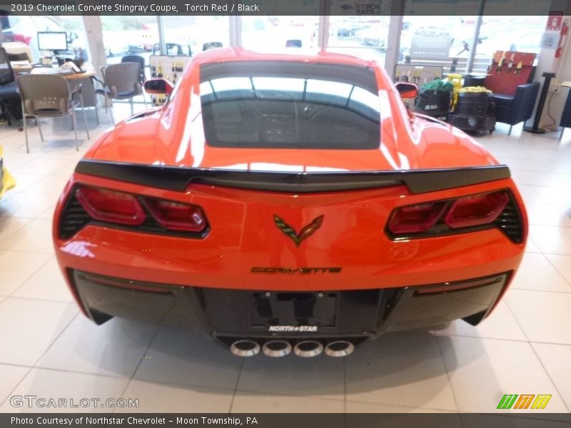 Torch Red / Black 2019 Chevrolet Corvette Stingray Coupe