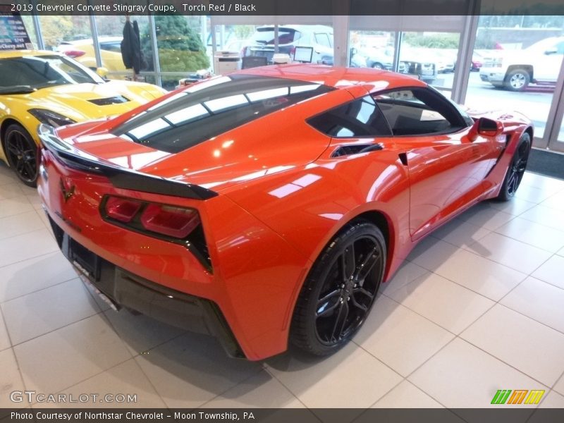 Torch Red / Black 2019 Chevrolet Corvette Stingray Coupe