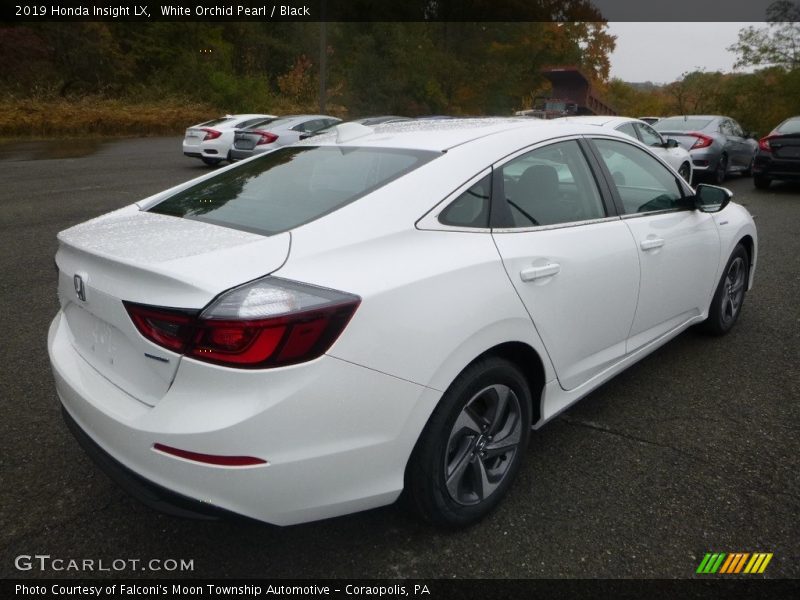 White Orchid Pearl / Black 2019 Honda Insight LX