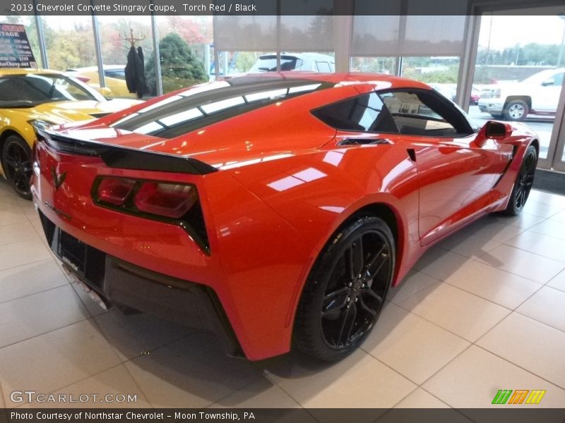 Torch Red / Black 2019 Chevrolet Corvette Stingray Coupe