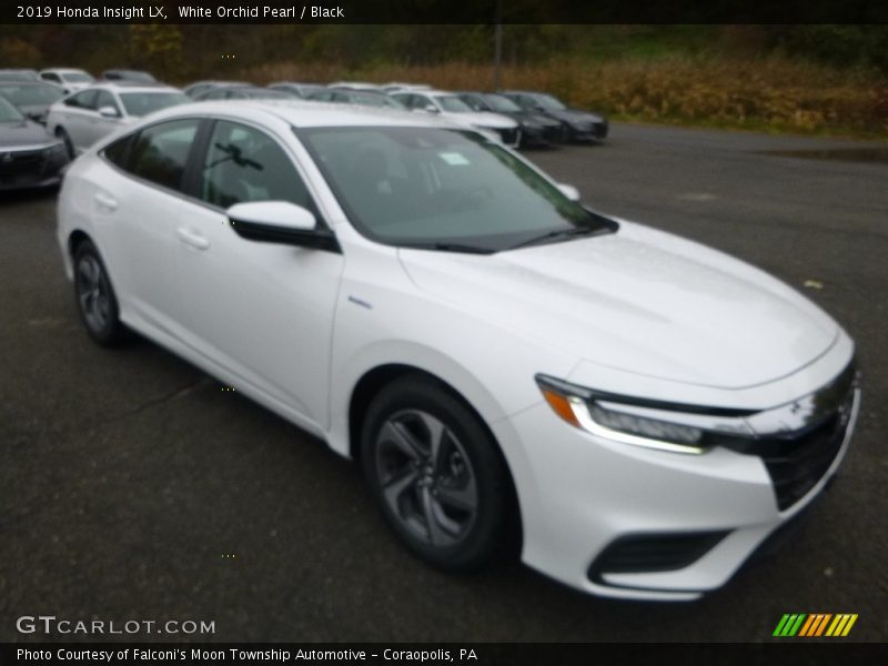 White Orchid Pearl / Black 2019 Honda Insight LX