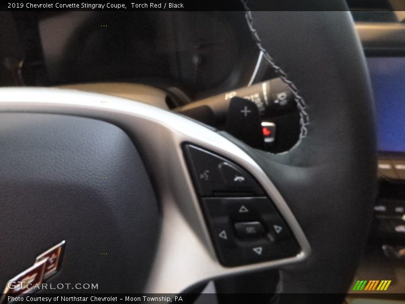 Torch Red / Black 2019 Chevrolet Corvette Stingray Coupe