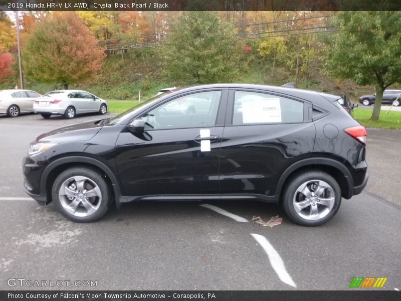  2019 HR-V LX AWD Crystal Black Pearl