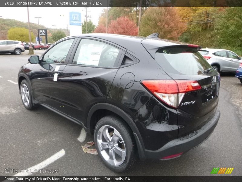 Crystal Black Pearl / Black 2019 Honda HR-V LX AWD