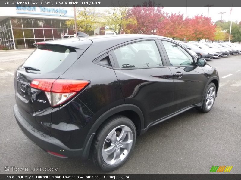 Crystal Black Pearl / Black 2019 Honda HR-V LX AWD