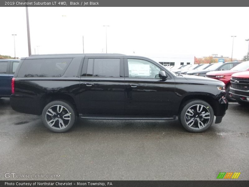 Black / Jet Black 2019 Chevrolet Suburban LT 4WD