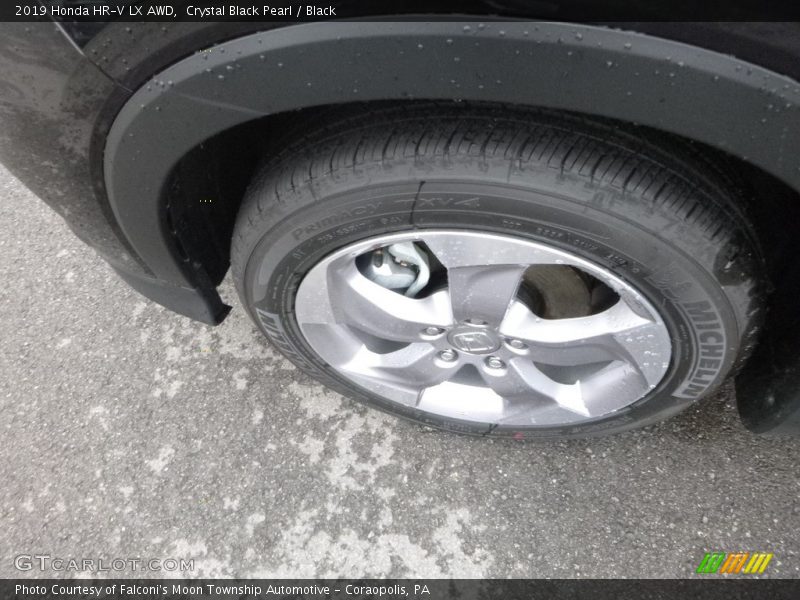 Crystal Black Pearl / Black 2019 Honda HR-V LX AWD