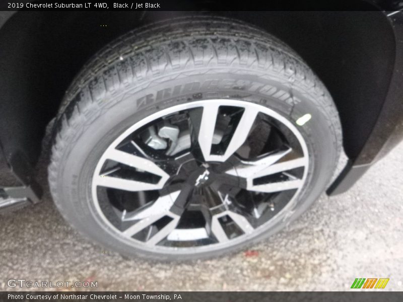 Black / Jet Black 2019 Chevrolet Suburban LT 4WD