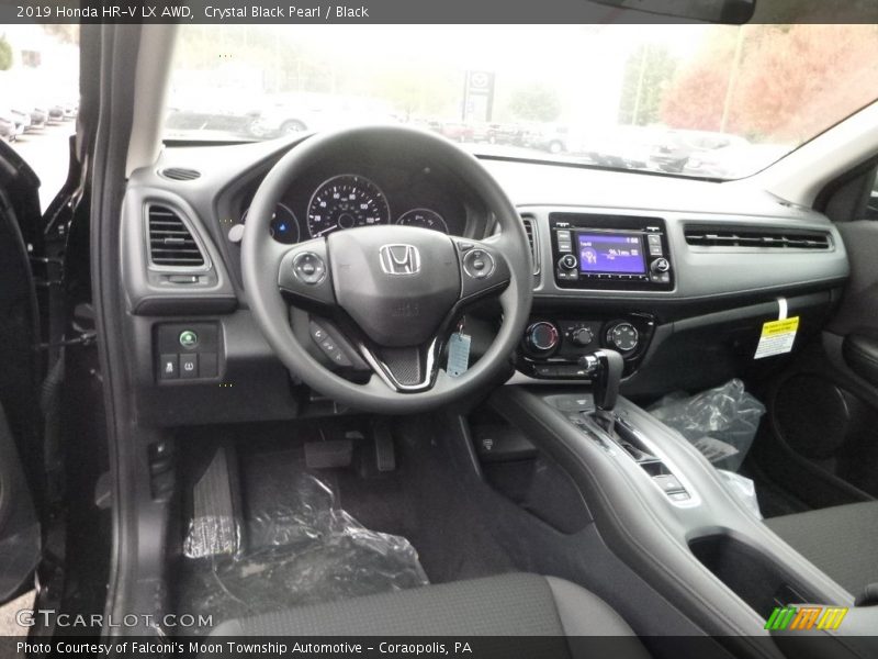  2019 HR-V LX AWD Black Interior