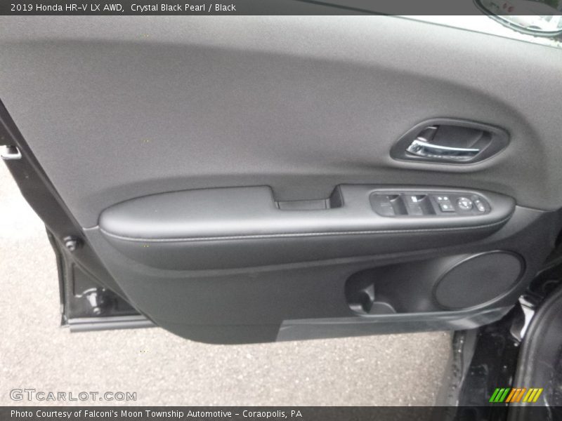 Crystal Black Pearl / Black 2019 Honda HR-V LX AWD