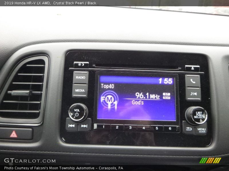 Crystal Black Pearl / Black 2019 Honda HR-V LX AWD