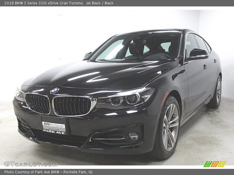 Jet Black / Black 2018 BMW 3 Series 330i xDrive Gran Turismo