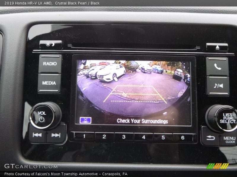 Crystal Black Pearl / Black 2019 Honda HR-V LX AWD