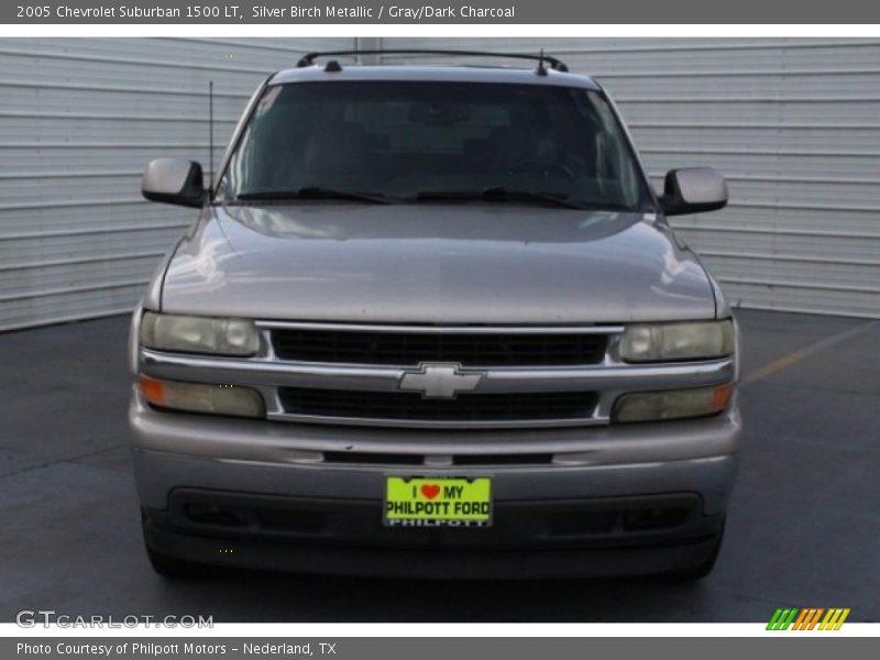 Silver Birch Metallic / Gray/Dark Charcoal 2005 Chevrolet Suburban 1500 LT