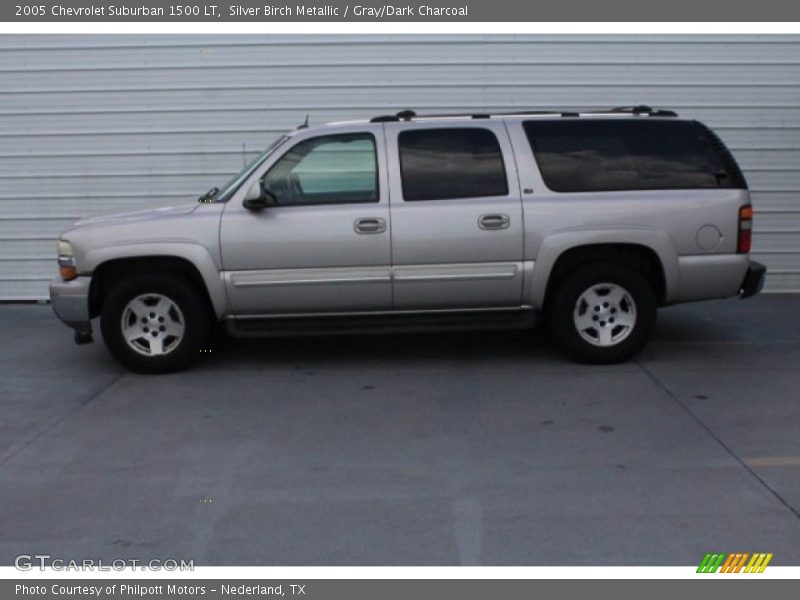 Silver Birch Metallic / Gray/Dark Charcoal 2005 Chevrolet Suburban 1500 LT