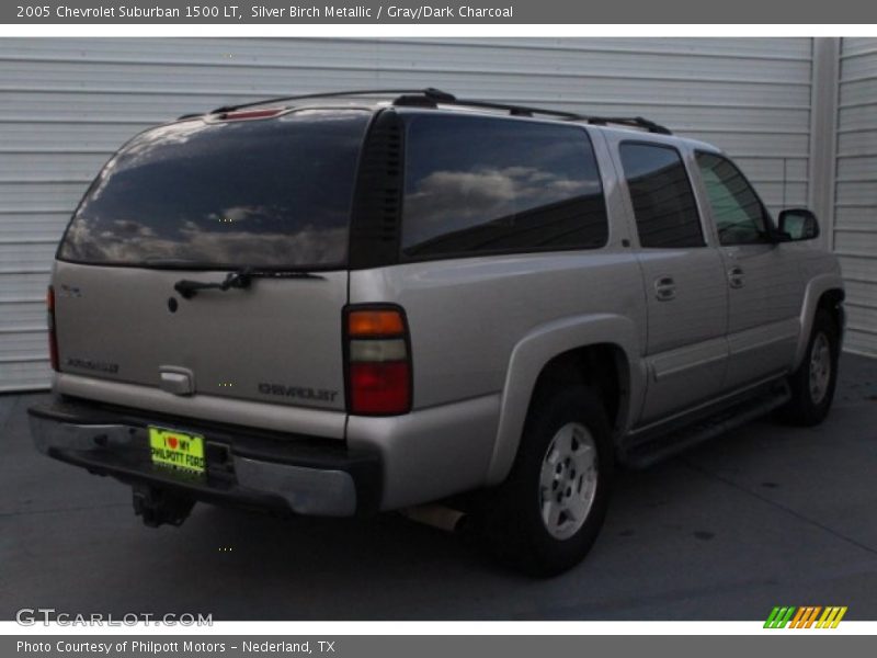 Silver Birch Metallic / Gray/Dark Charcoal 2005 Chevrolet Suburban 1500 LT