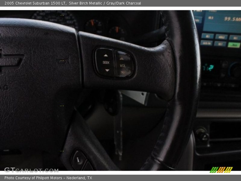 Silver Birch Metallic / Gray/Dark Charcoal 2005 Chevrolet Suburban 1500 LT