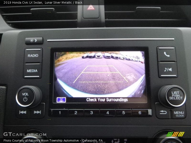 Controls of 2019 Civic LX Sedan