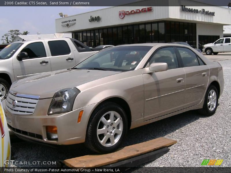 Sand Storm / Cashmere 2006 Cadillac CTS Sedan