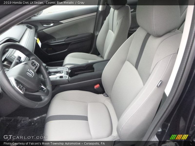 Front Seat of 2019 Civic LX Sedan
