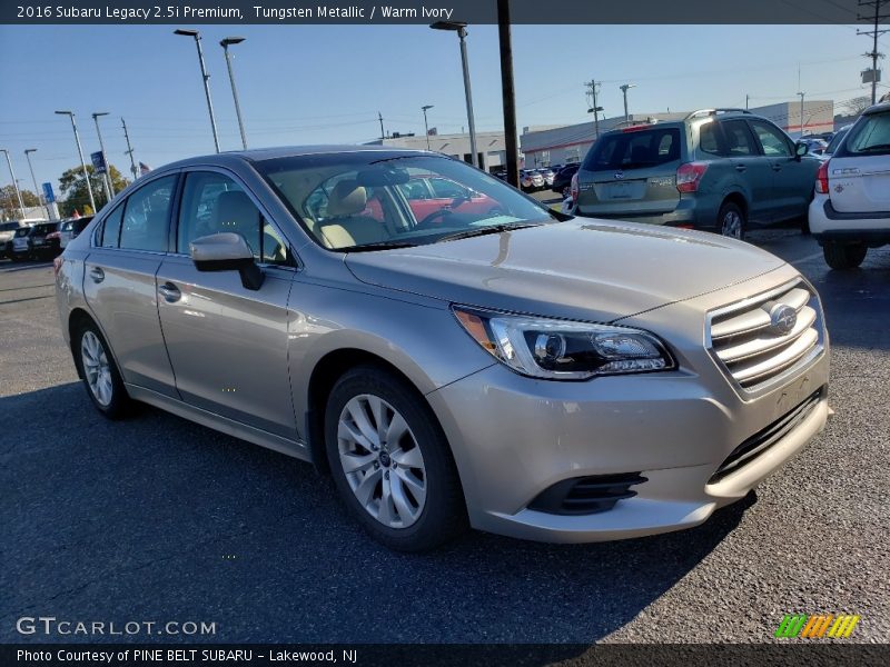 Tungsten Metallic / Warm Ivory 2016 Subaru Legacy 2.5i Premium